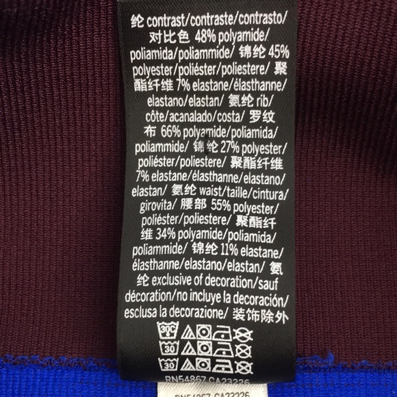 Pink Victoria's Secrets Leggings Womens Small‎ Burgundy Blue Cool And Comfy - Picture 9 of 12